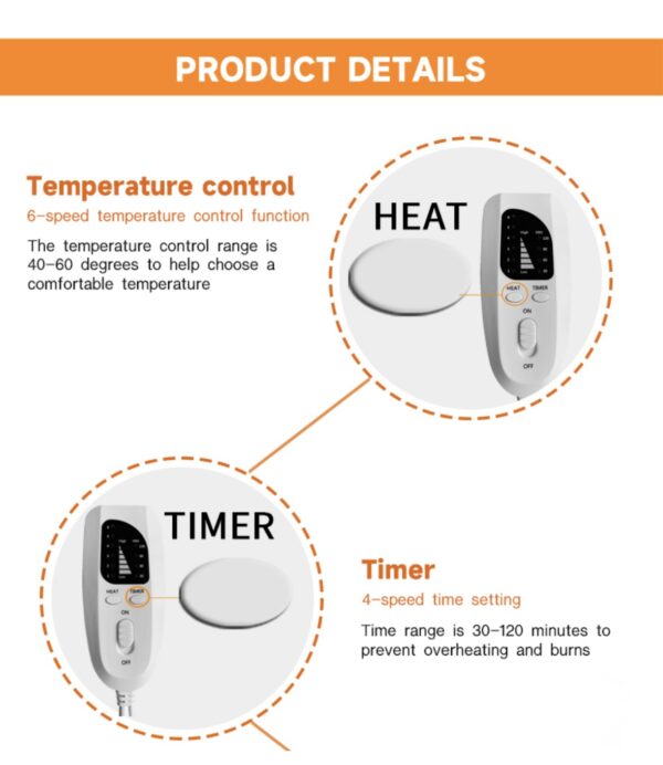 Electric Heating Foot Pad. - Image 5
