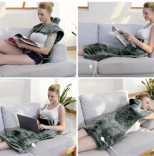 Electric Heating Shawl Pad (Neck, Shoulder & Back) - Image 6
