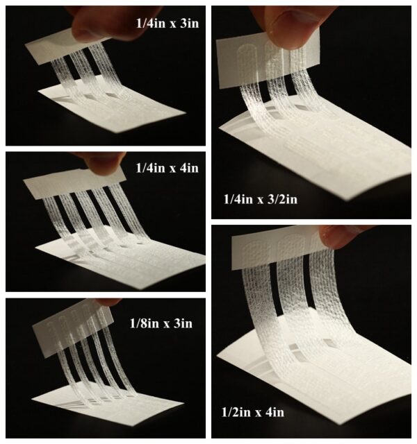 Skin Closure Strip (1/4 in * 4 in * 5 strips) - Image 4