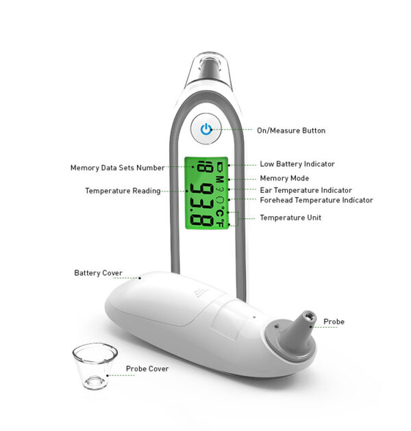 Ear & Forehead Thermometer - Image 4
