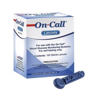 Blood Glucose Lancets 30 G